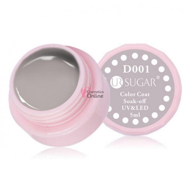 Gel UV / LED Soak Off SUGAR colorat 5gr Cod D001 Nude